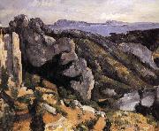 Paul Cezanne rock Spain oil painting artist